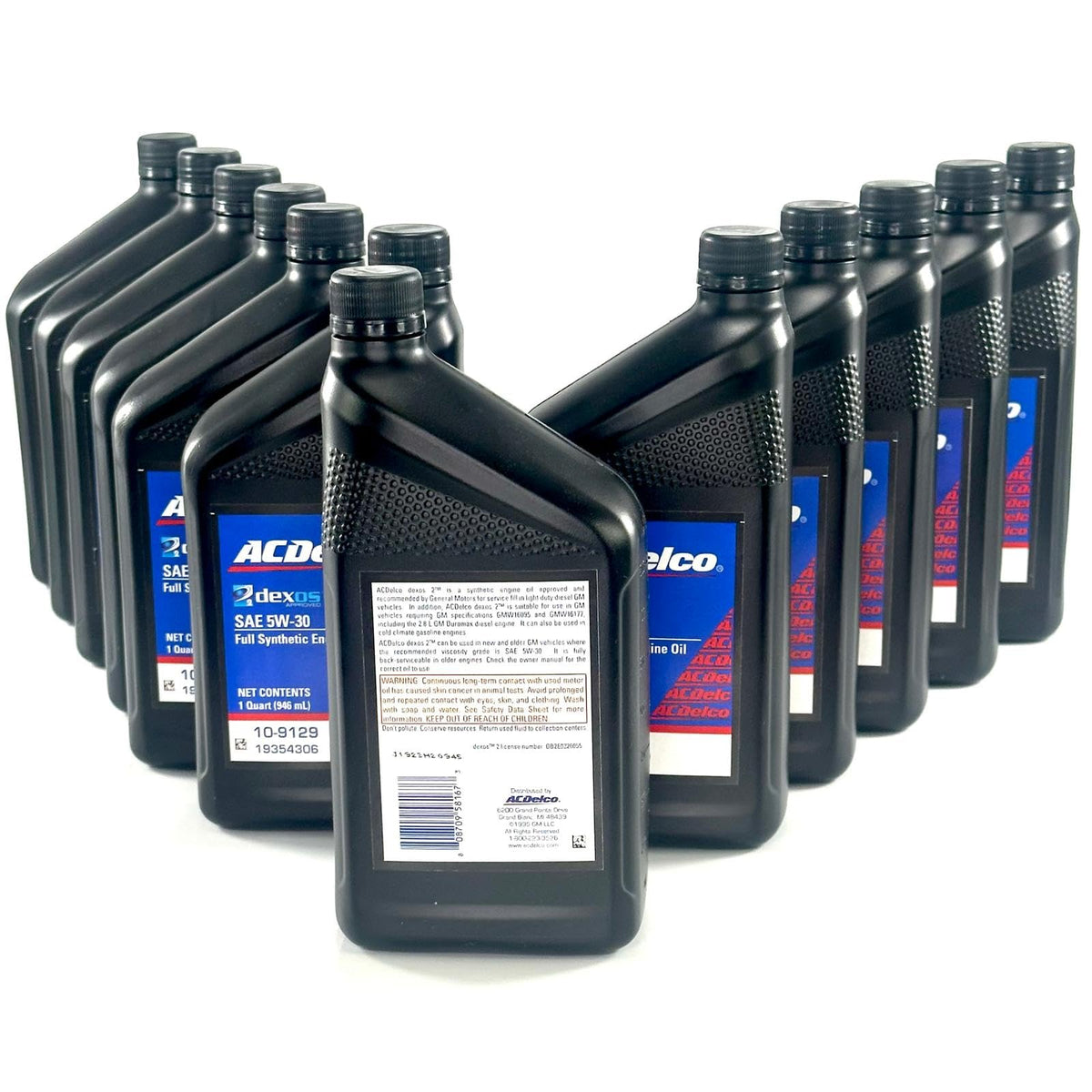 Full Synthetic 5W-30 Motor Oil Case of 12 Quarts N9607