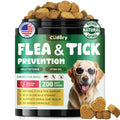 Flea and Tick Prevention for Dogs with Vitamins Fish Oil U676