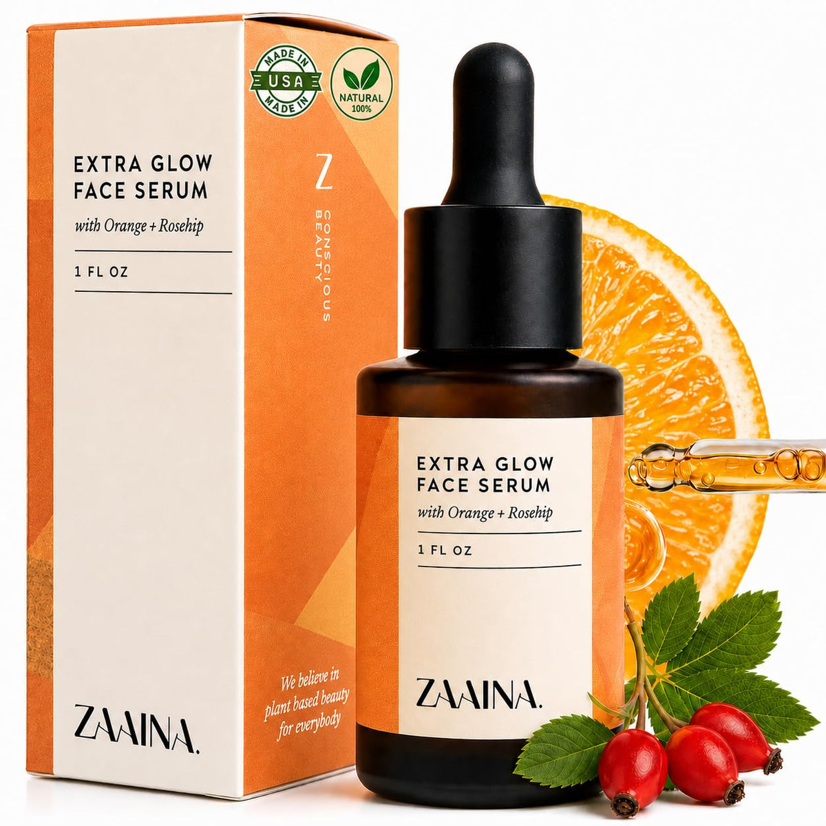 Extra Glow Face Oil Serum 1 oz U22536
