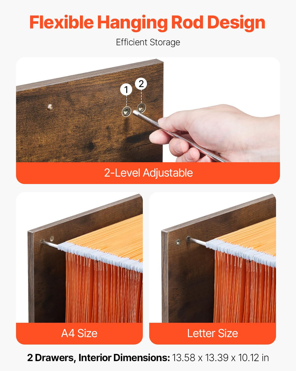 2 Drawer Vertical File Cabinet O53300