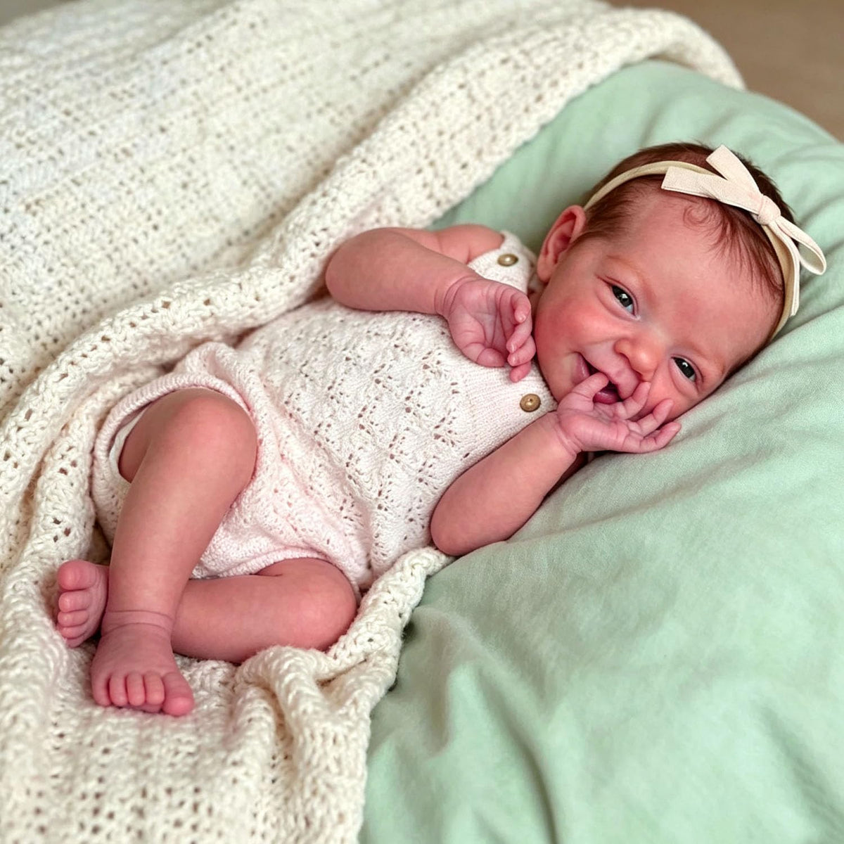 20 in Full Silicone Reborn Baby Doll Girl Z930845