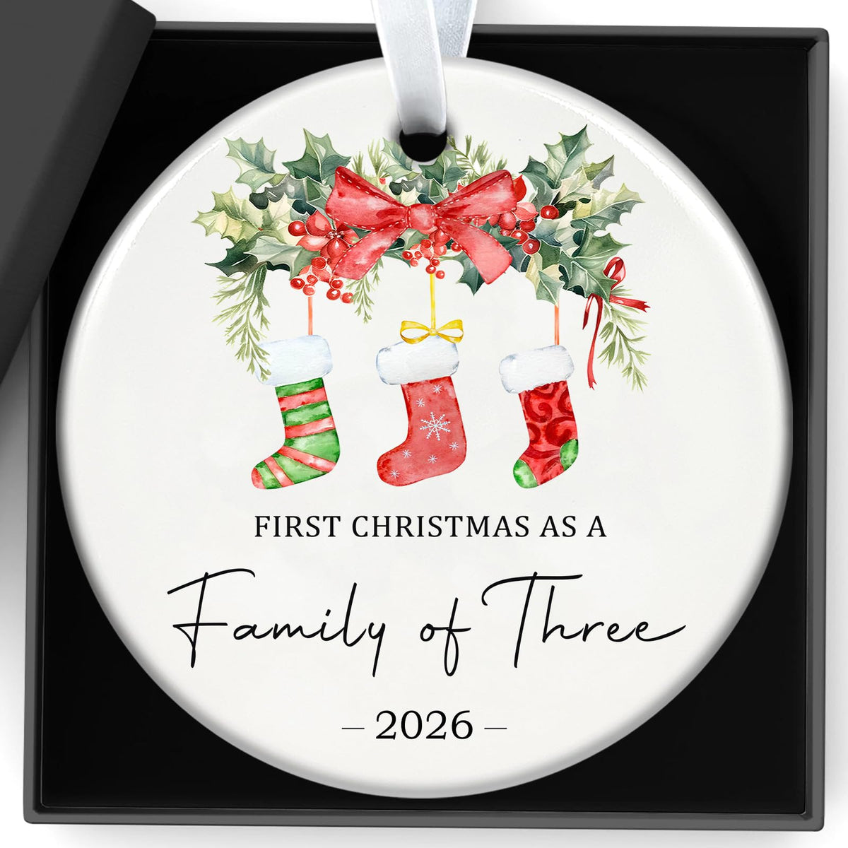 Baby First Christmas Ornaments 2026 R6259