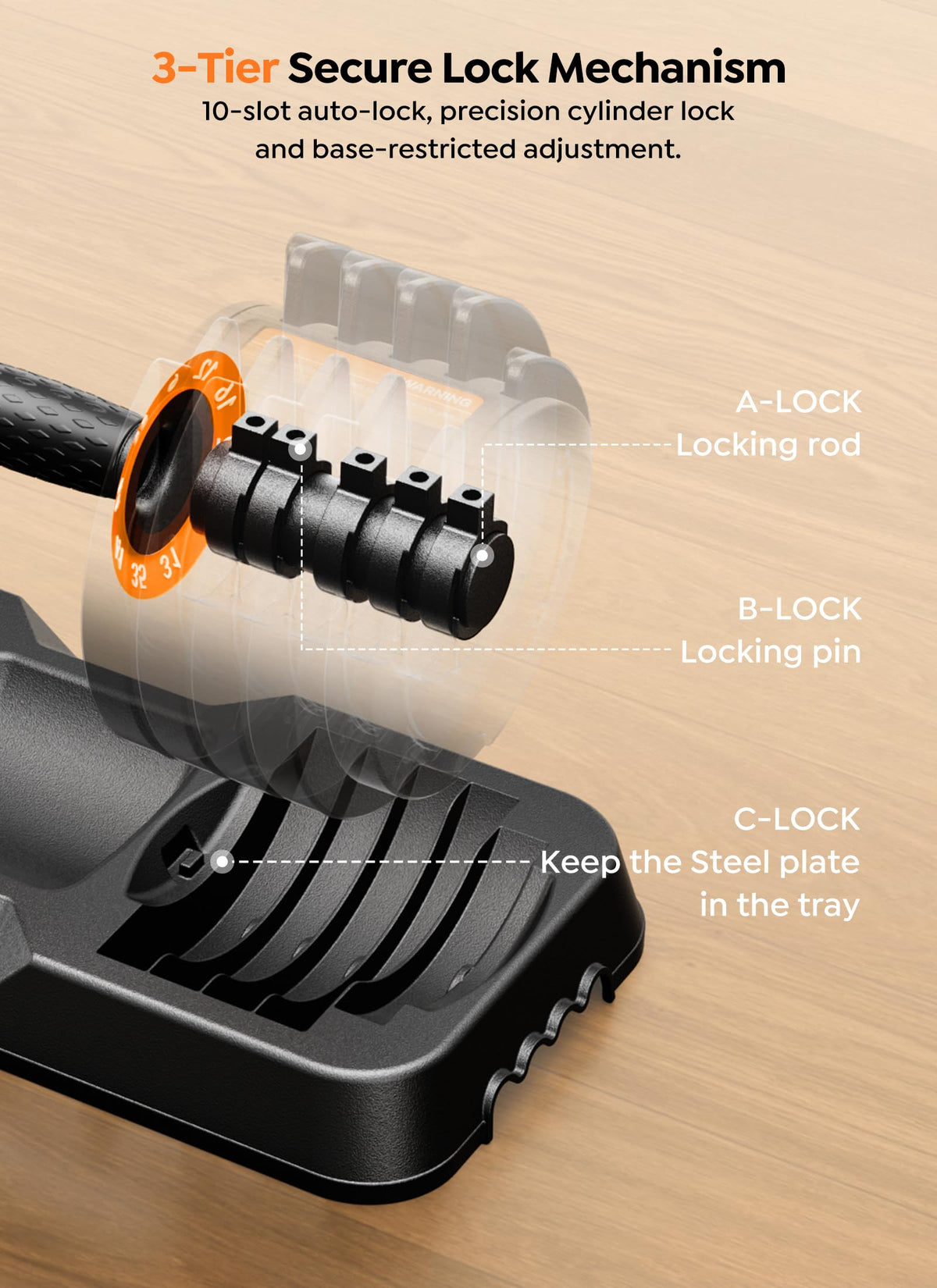 Adjustable Dumbbell Set of 2 D685108
