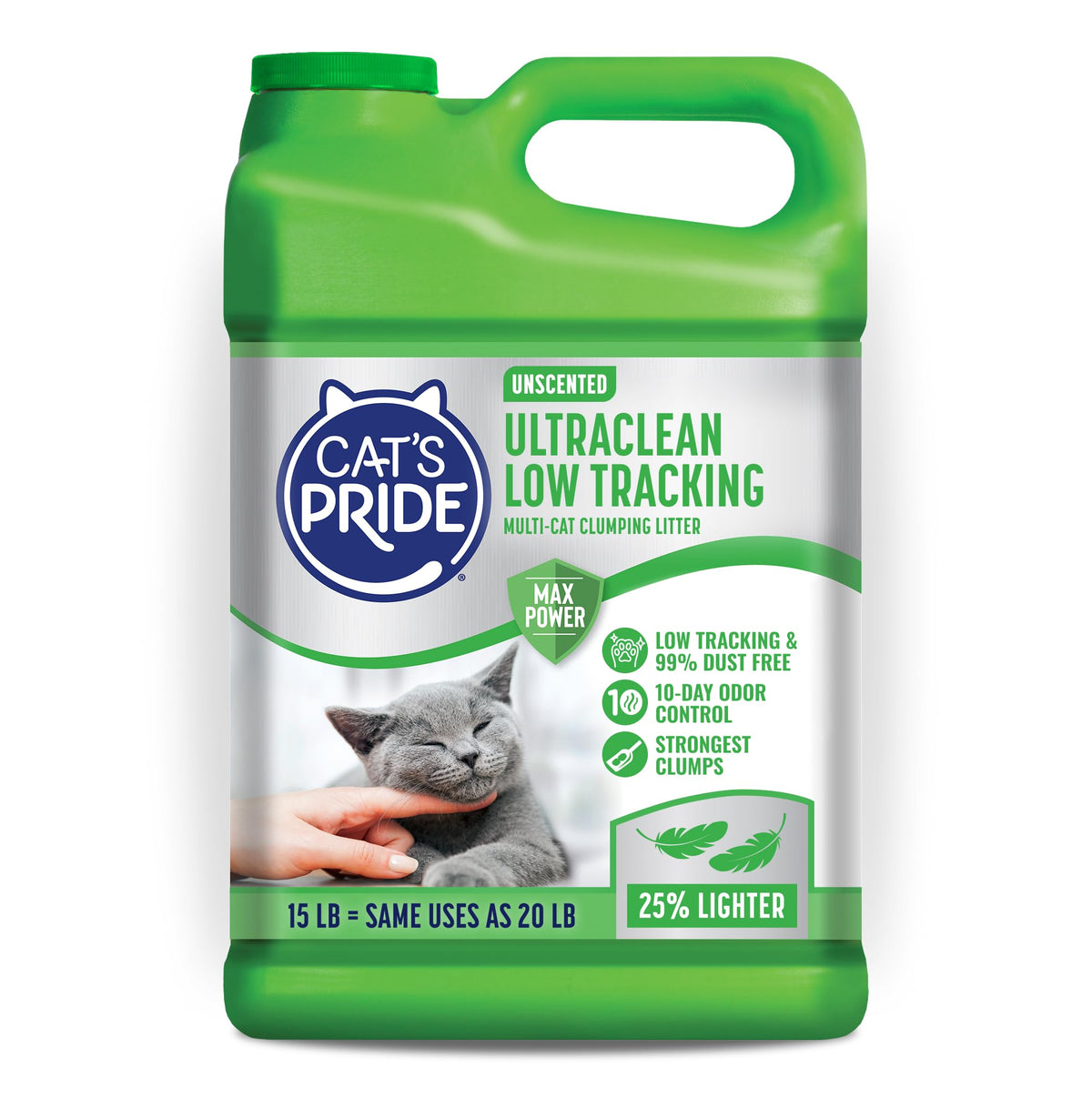Unscented Clumping Litter 15lb Z2541