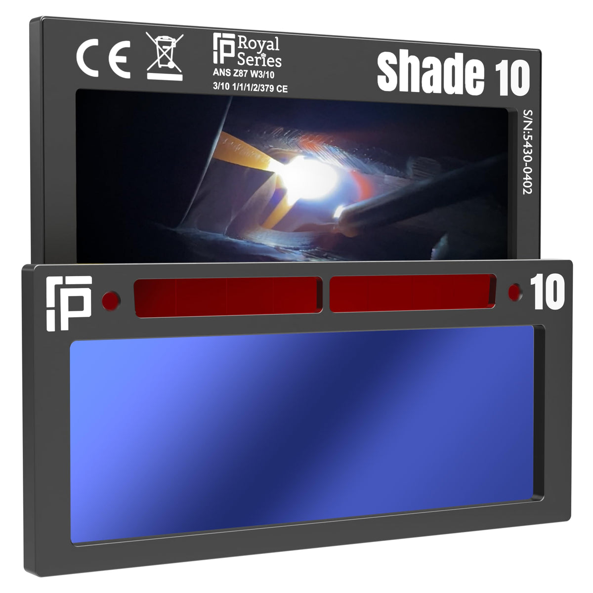 Blue Auto Darkening Welding Lens S375