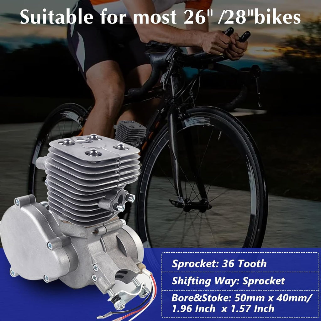 100CC 2 Stroke Air-Cooling Bicycle Engine Kit G6245
