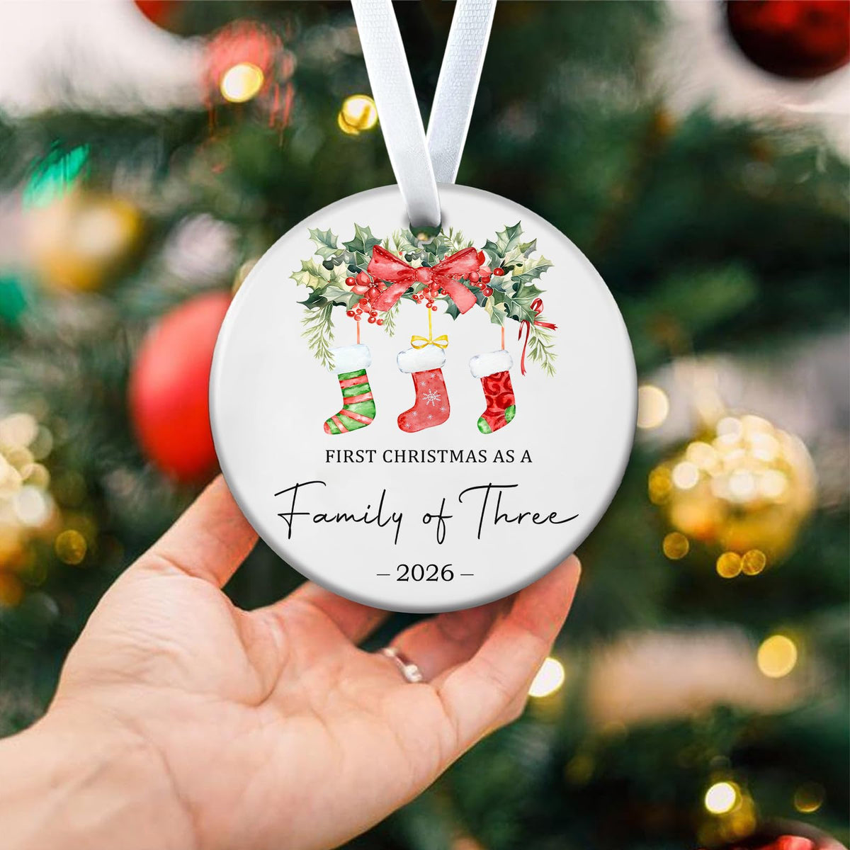 Baby First Christmas Ornaments 2026 R6259