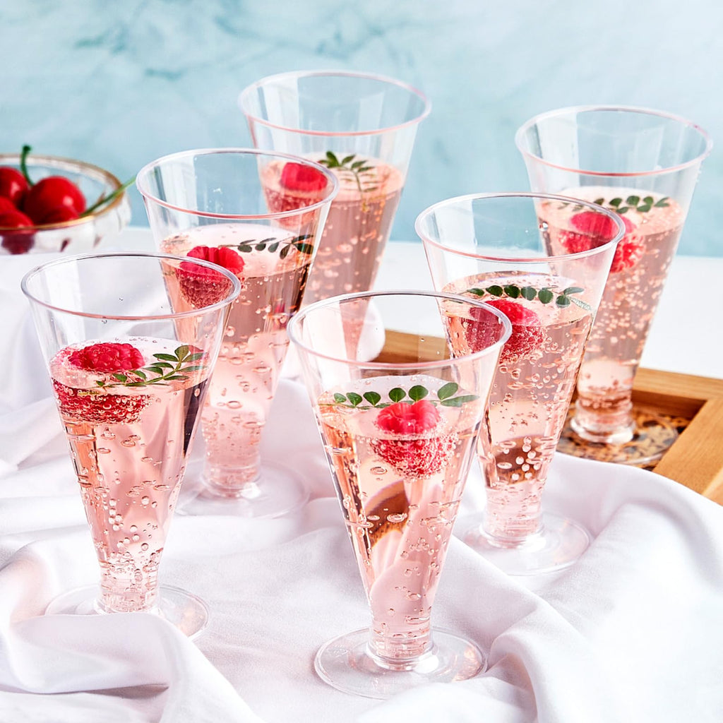 40 PCS 6 oz Plastic Martini Glasses M5260