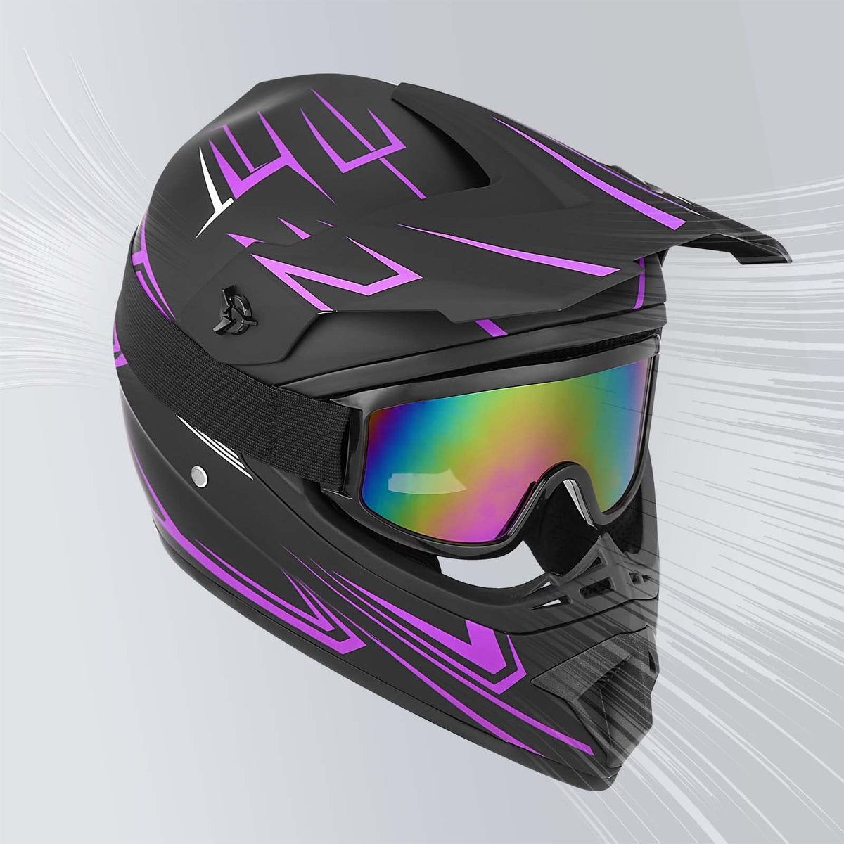 Youth Kids DOT Approved Full Face Motocross Helmet R745550