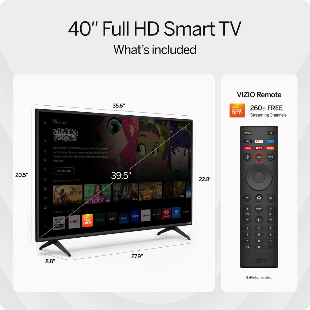 40-inch Full HD 1080p Smart TV E6637