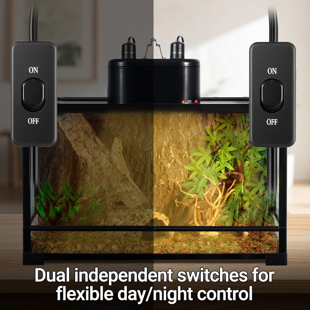Dual Reptile Light Fixture Q47602