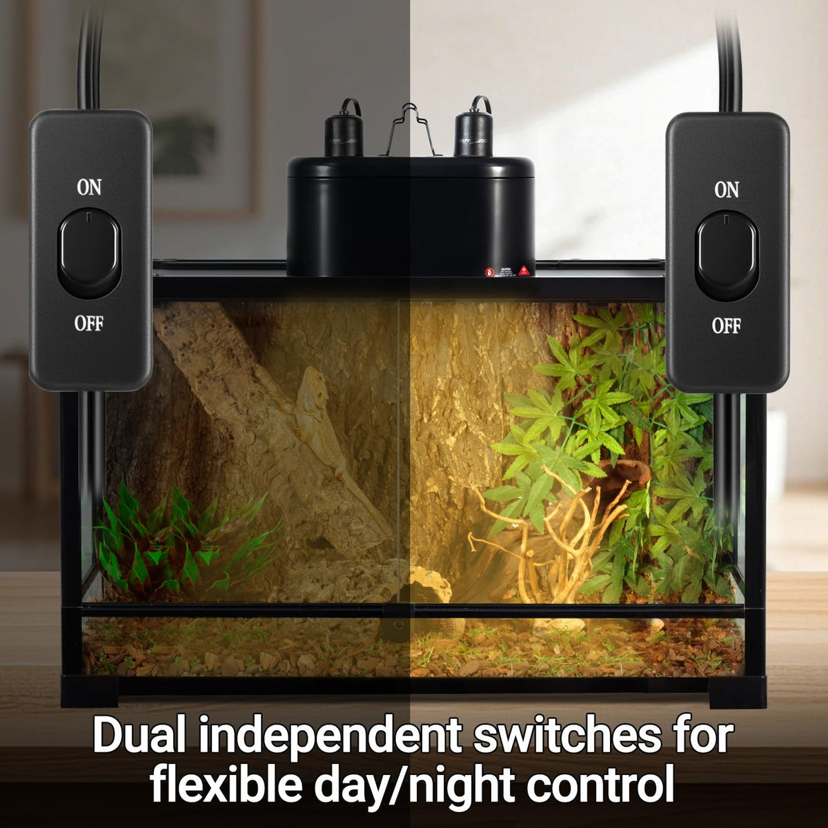 Dual Reptile Light Fixture Q47602