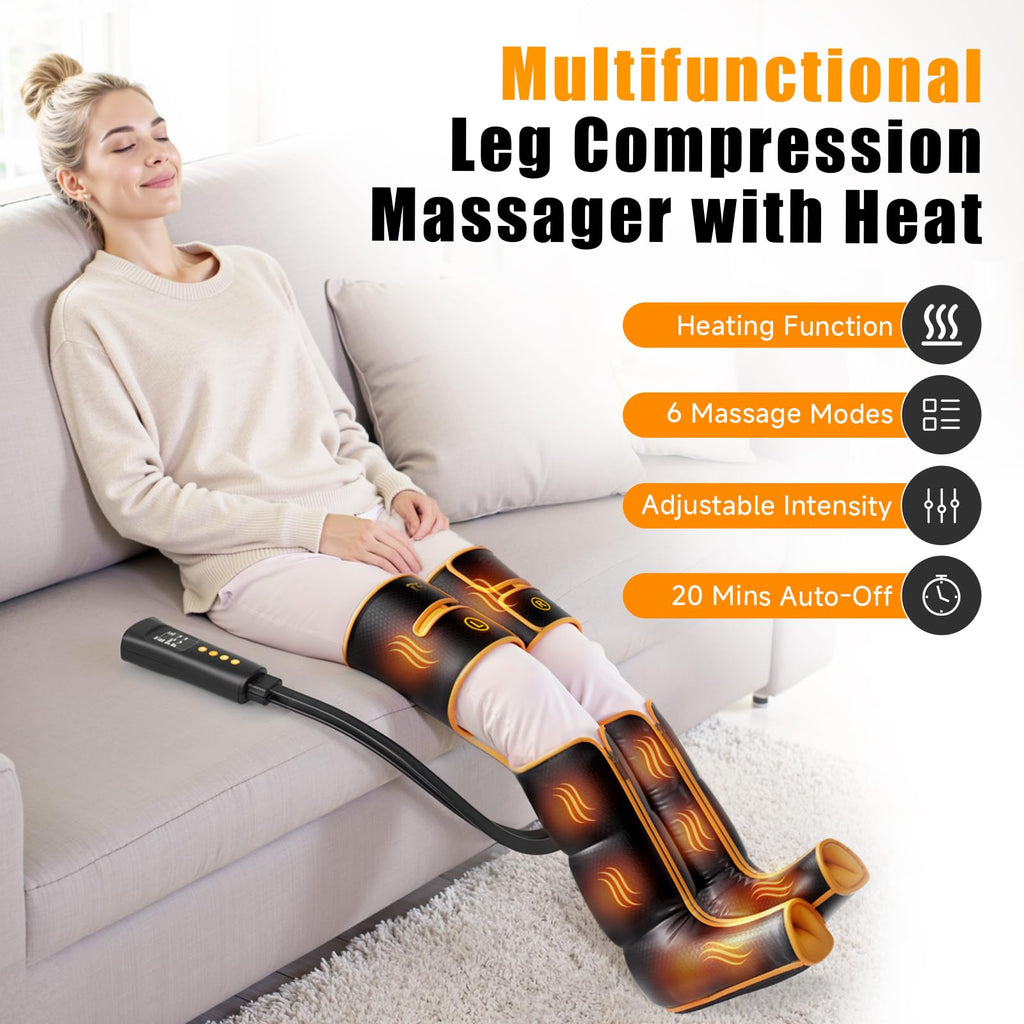 Leg Compression Massager with Heat B48533