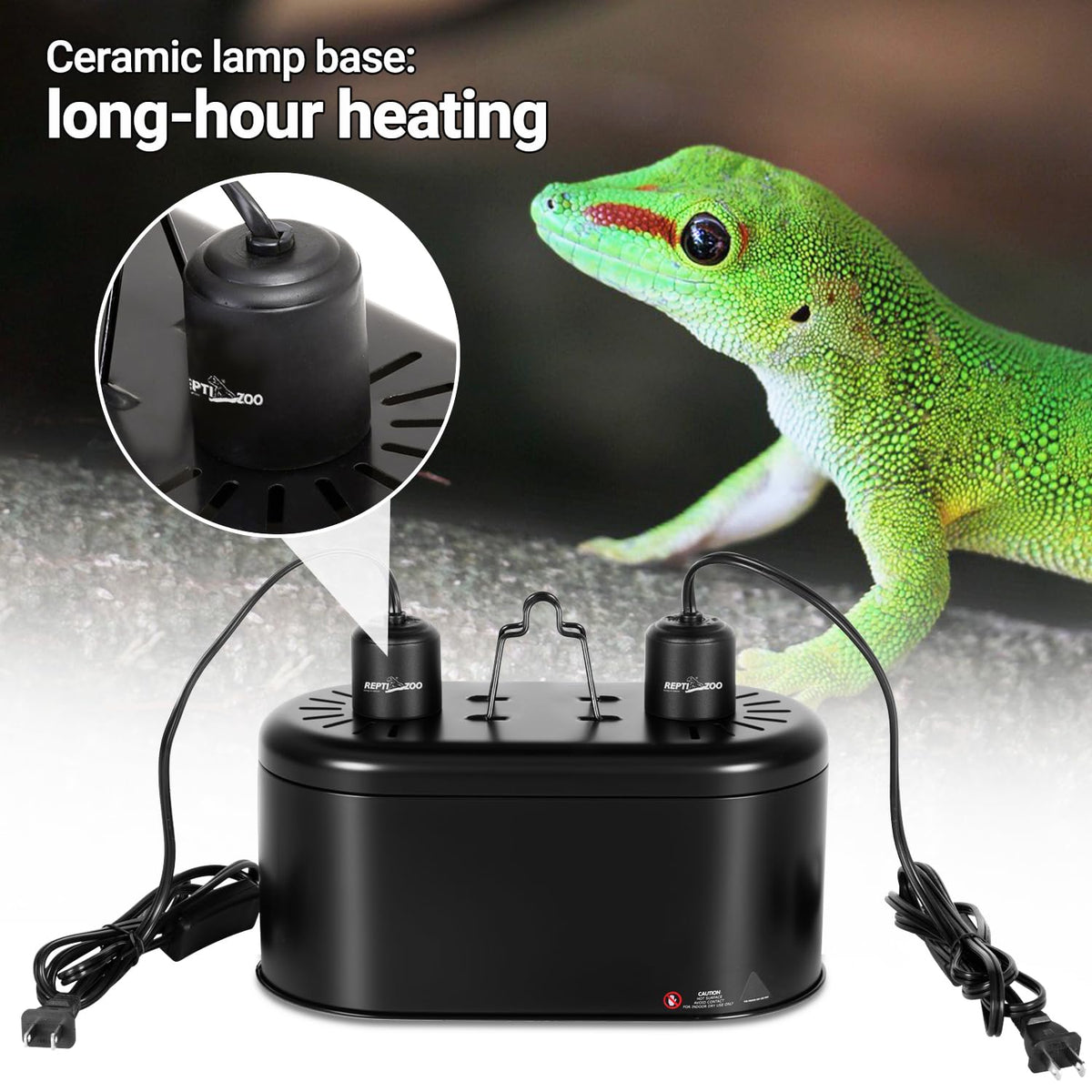 Dual Reptile Light Fixture Q47602