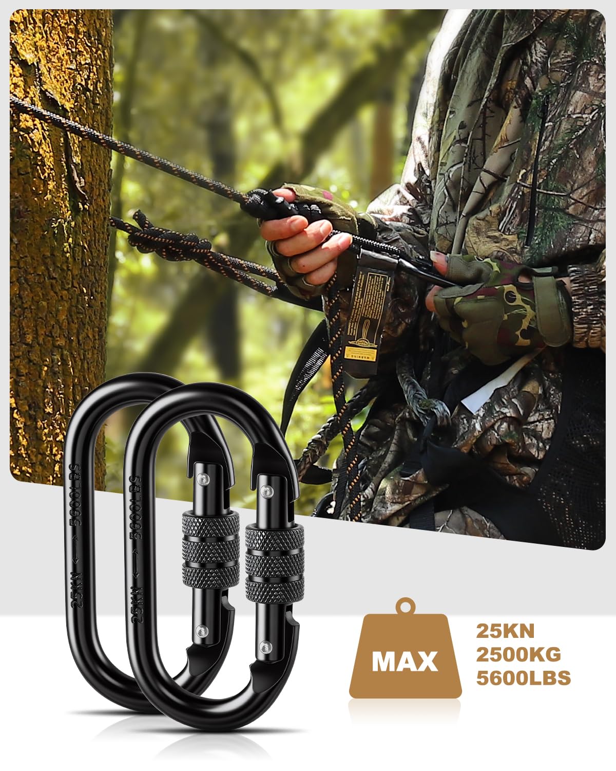 Lightweight Hunting Saddle with 2 Adjustable Safety Ropes L819