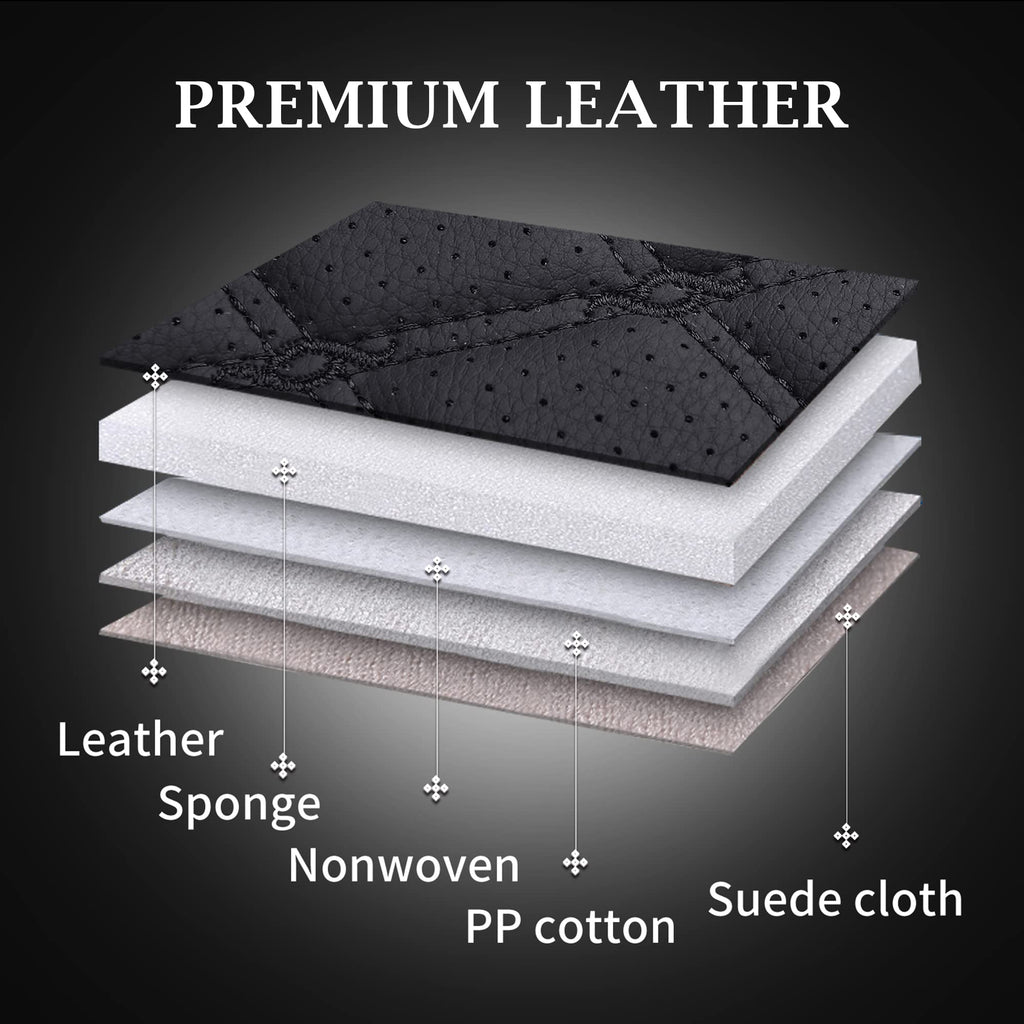 Leather Car Seat Covers Full Set Z19233
