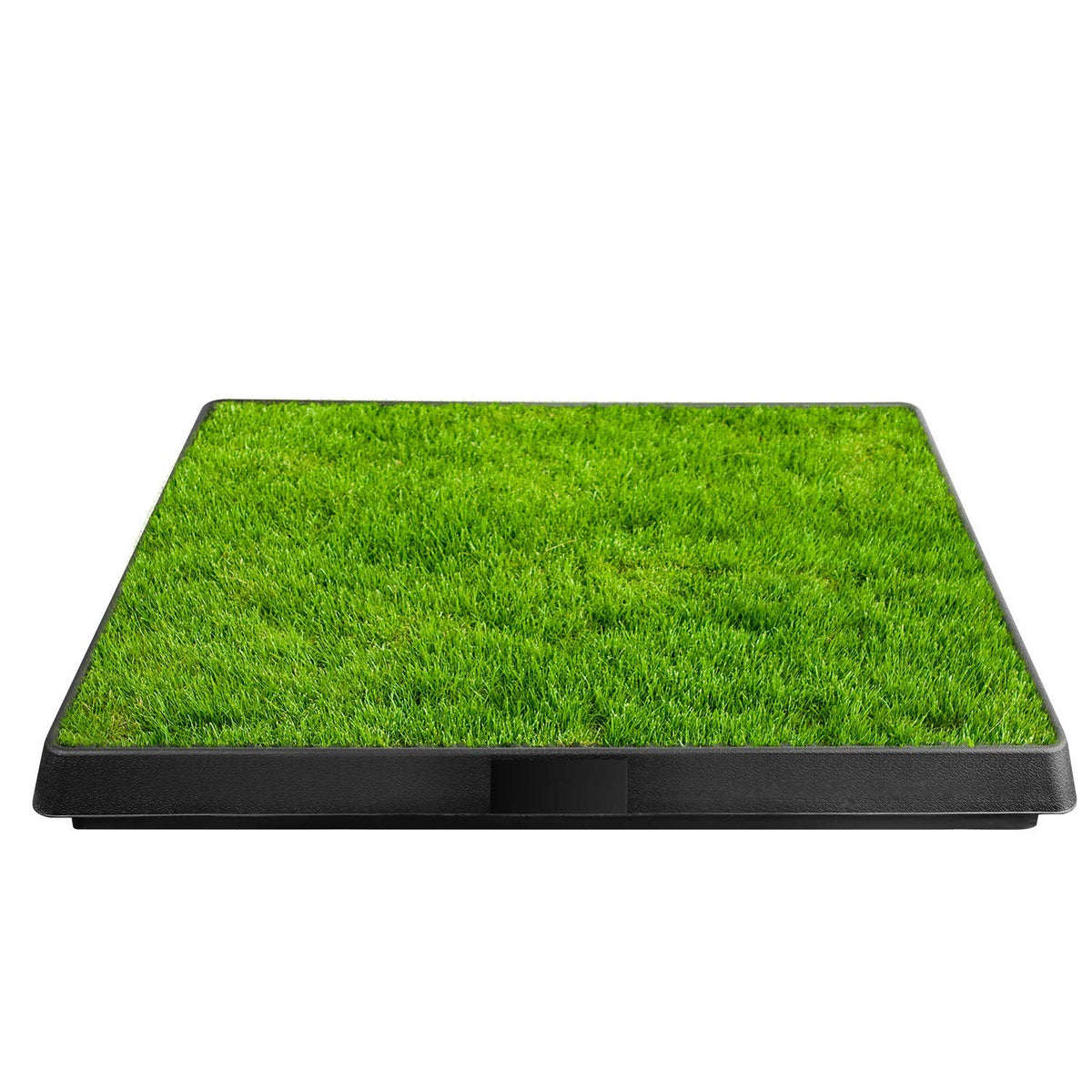 Artificial Grass Dog Potty Mat with Removable Waste Tray M176292