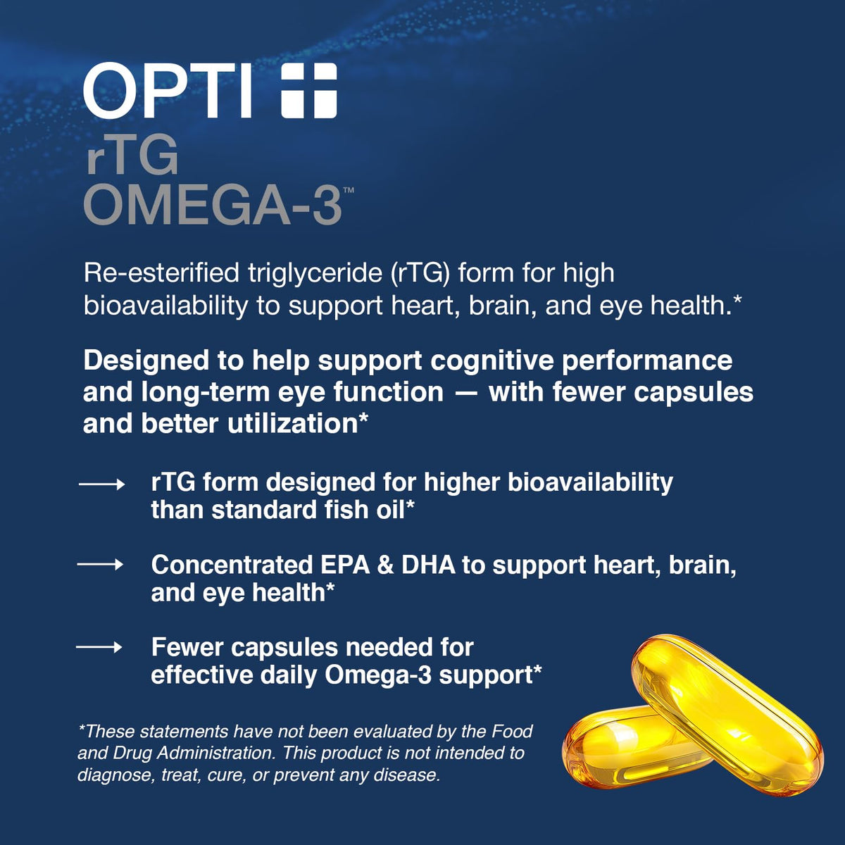 Omega 3 Fish Oil 1200mg Softgels 120 Ct C2361