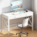 39.4 Inches Computer Desk with 2 Drawers U95131