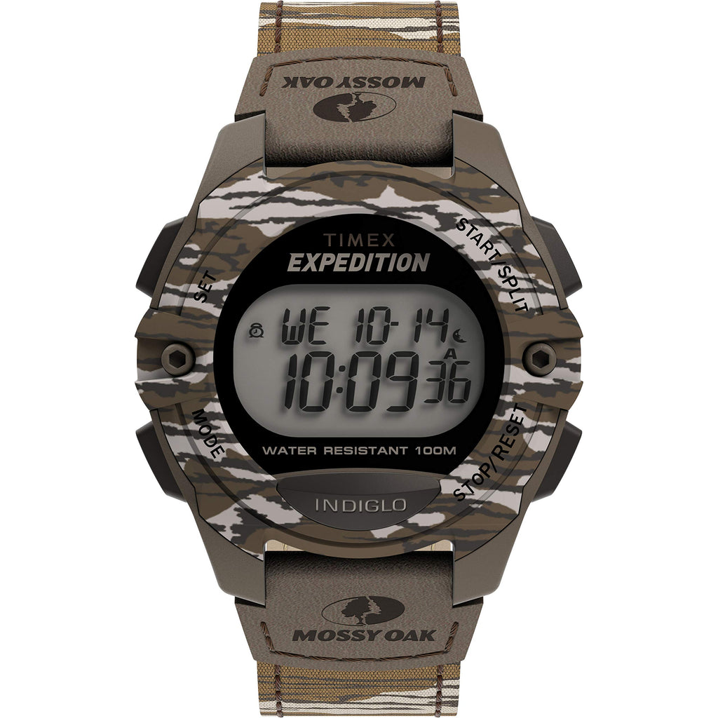 Men's Digital Chrono Alarm Timer Full-Size Watch V870