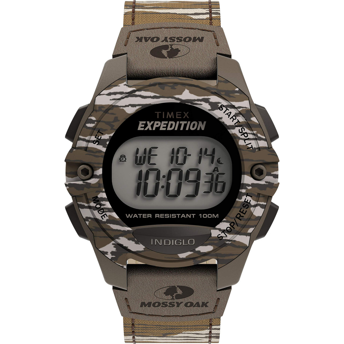 Men's Digital Chrono Alarm Timer Full-Size Watch V870