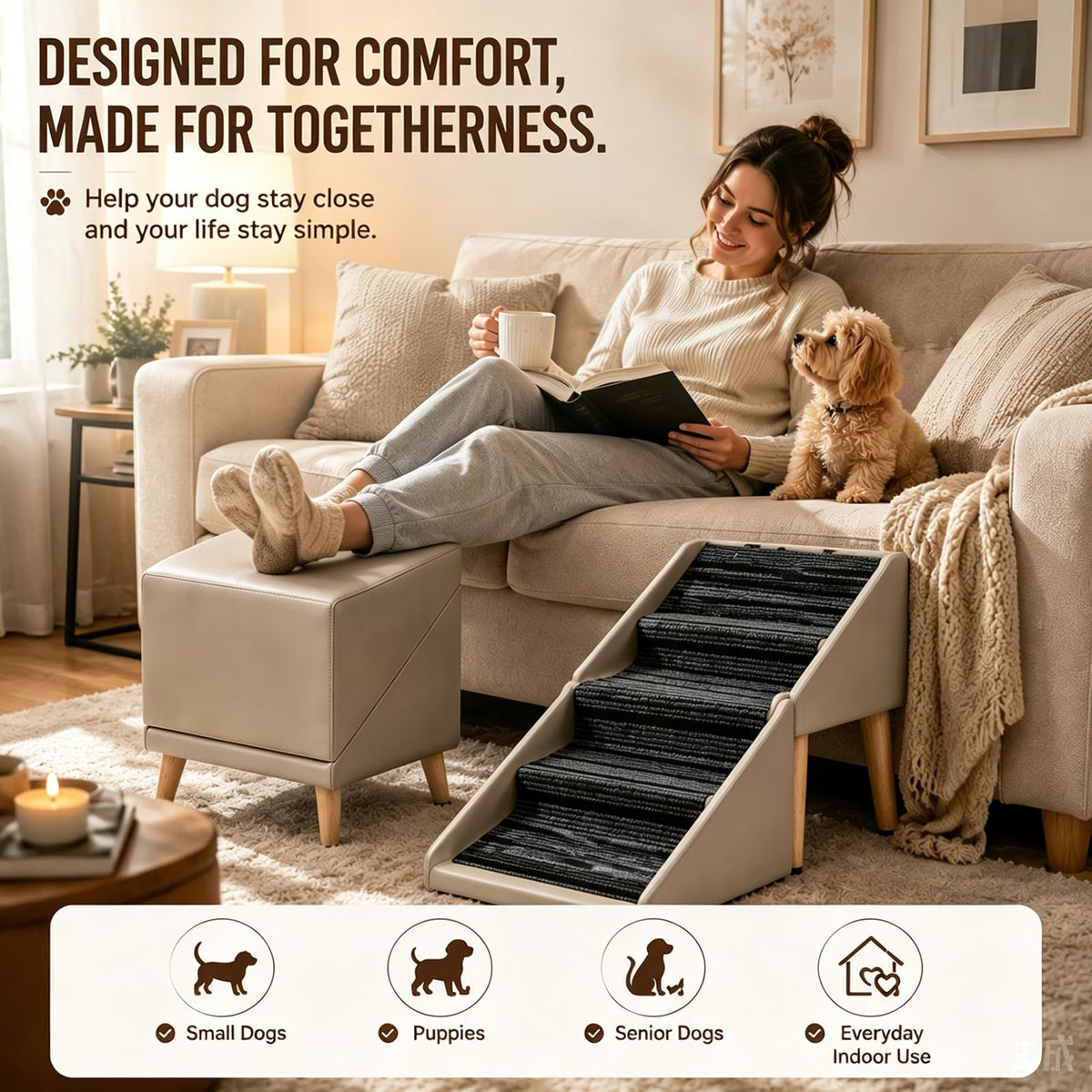 Small Dog Stairs S8295
