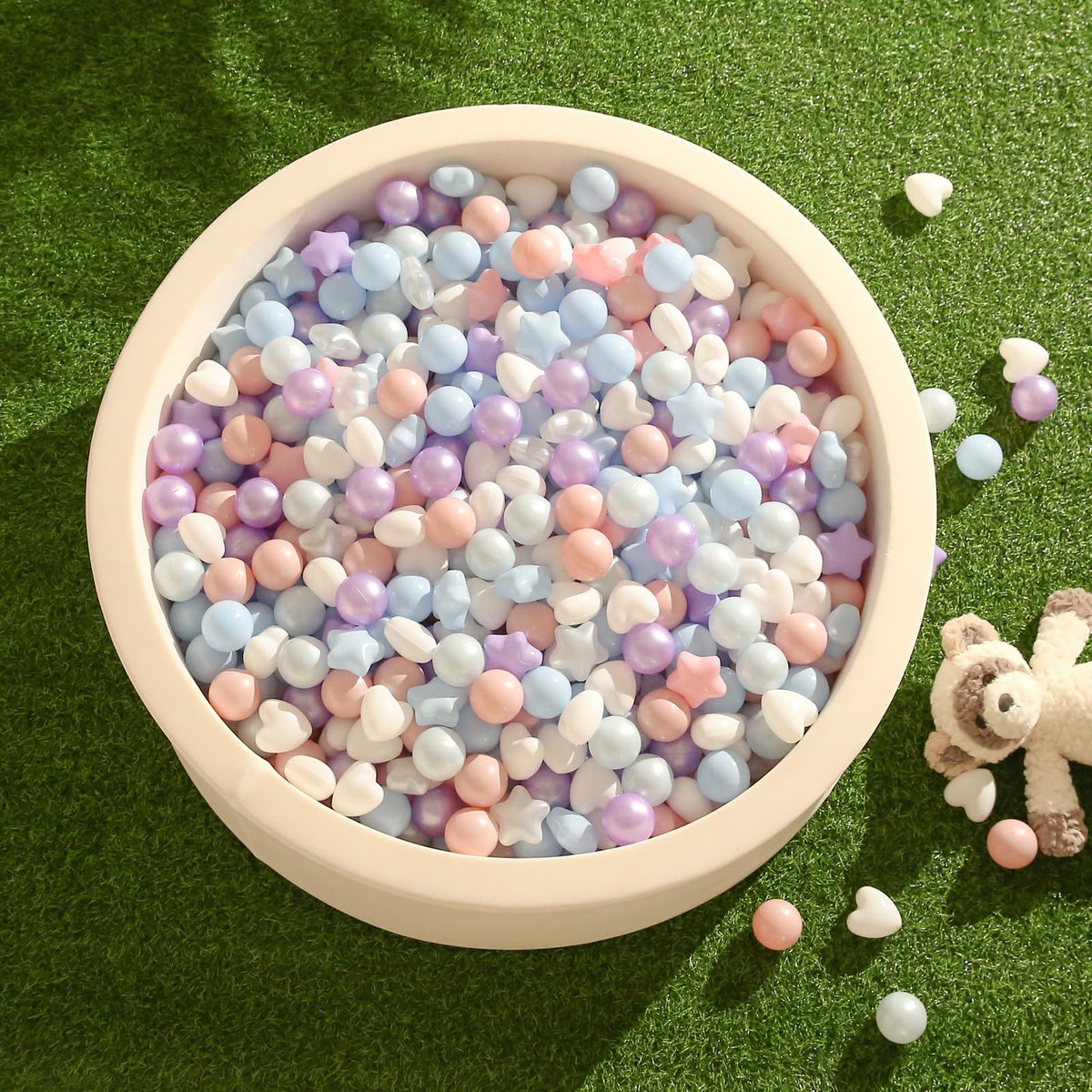 Pink Green Blue White Gray Ball Pit Balls P816720