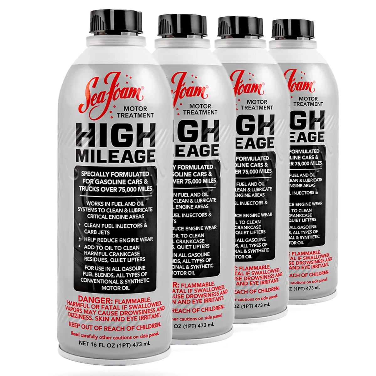 16 oz Motor Treatment Gas & Oil Additive Pack of 4 Z6834