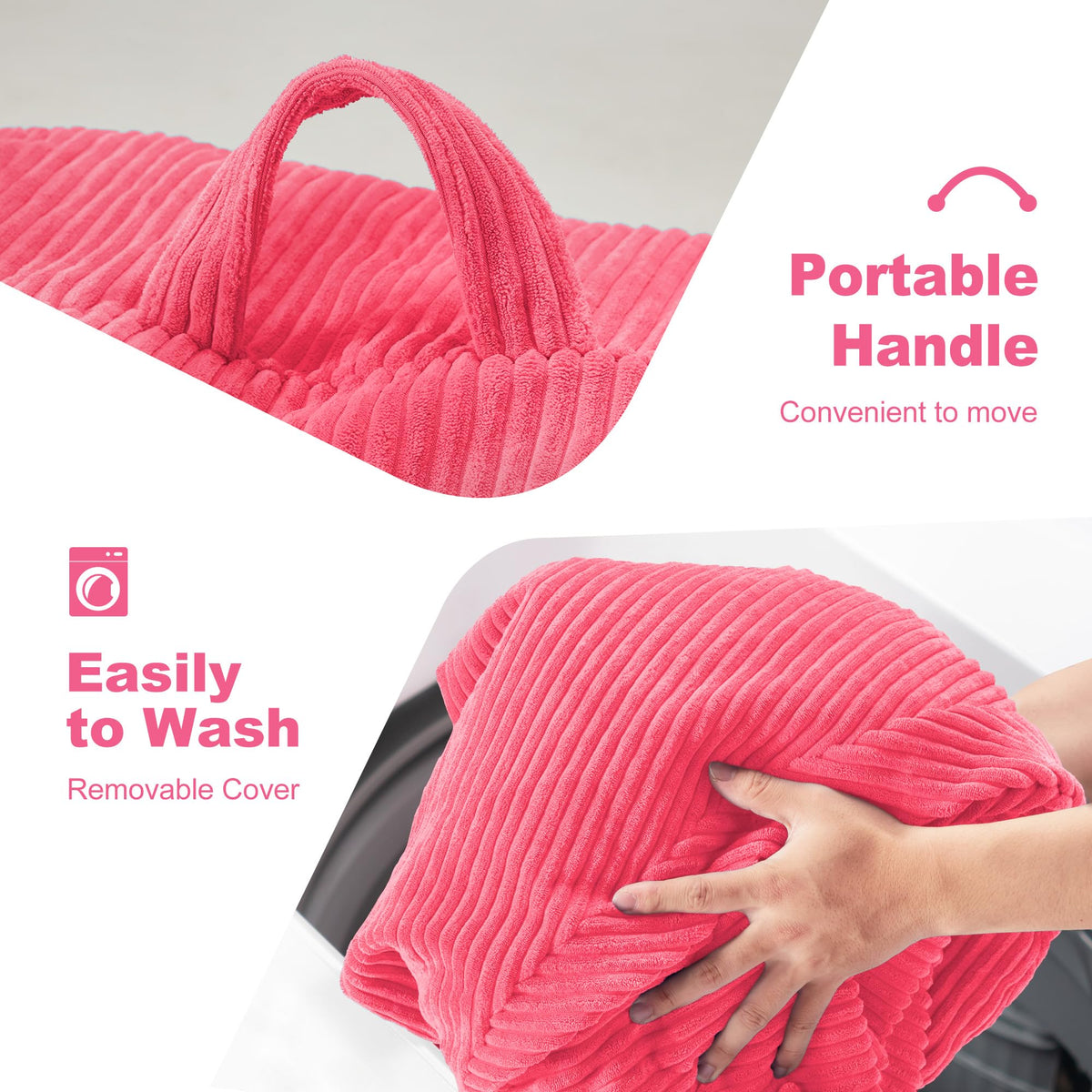 4FT Bean Bag Chair with Handle O59261