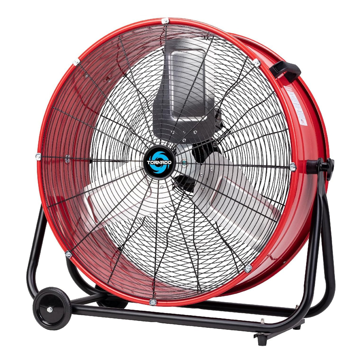 24 Inch High Velocity Tilt Metal Drum Fan 3 Speed 8800 CFM I84268