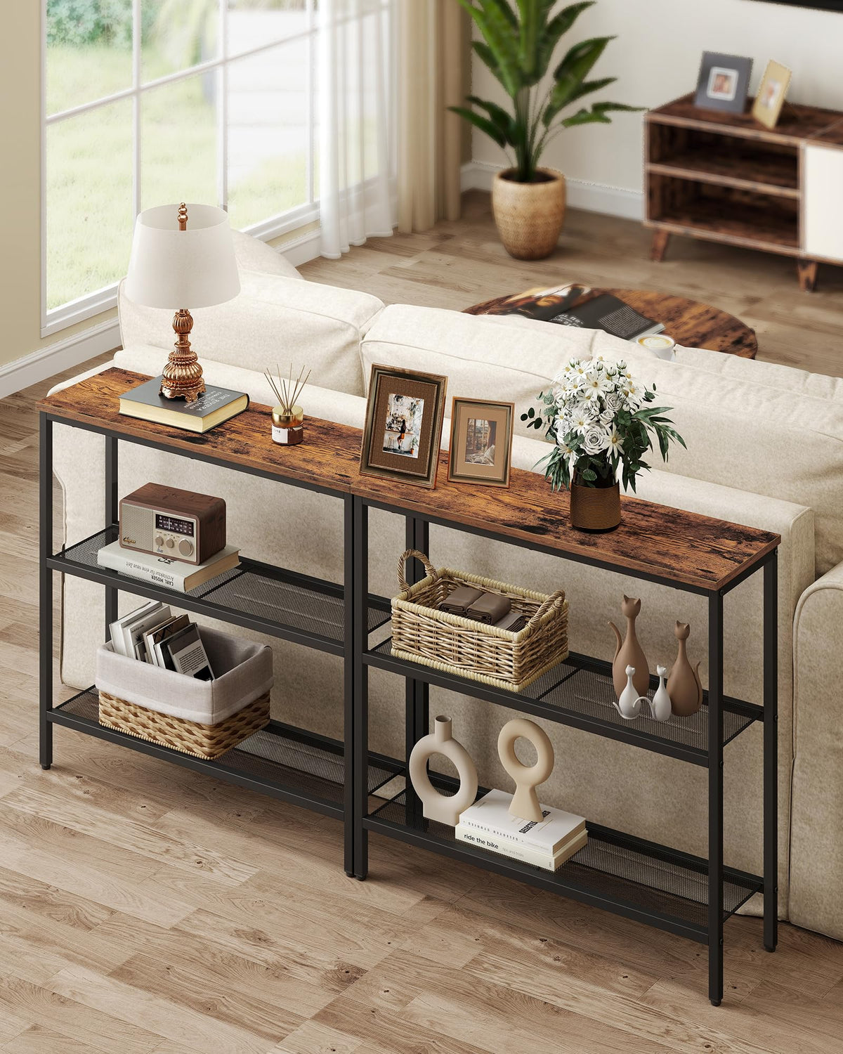 31.5" Narrow 3 Tier Console Table X70713