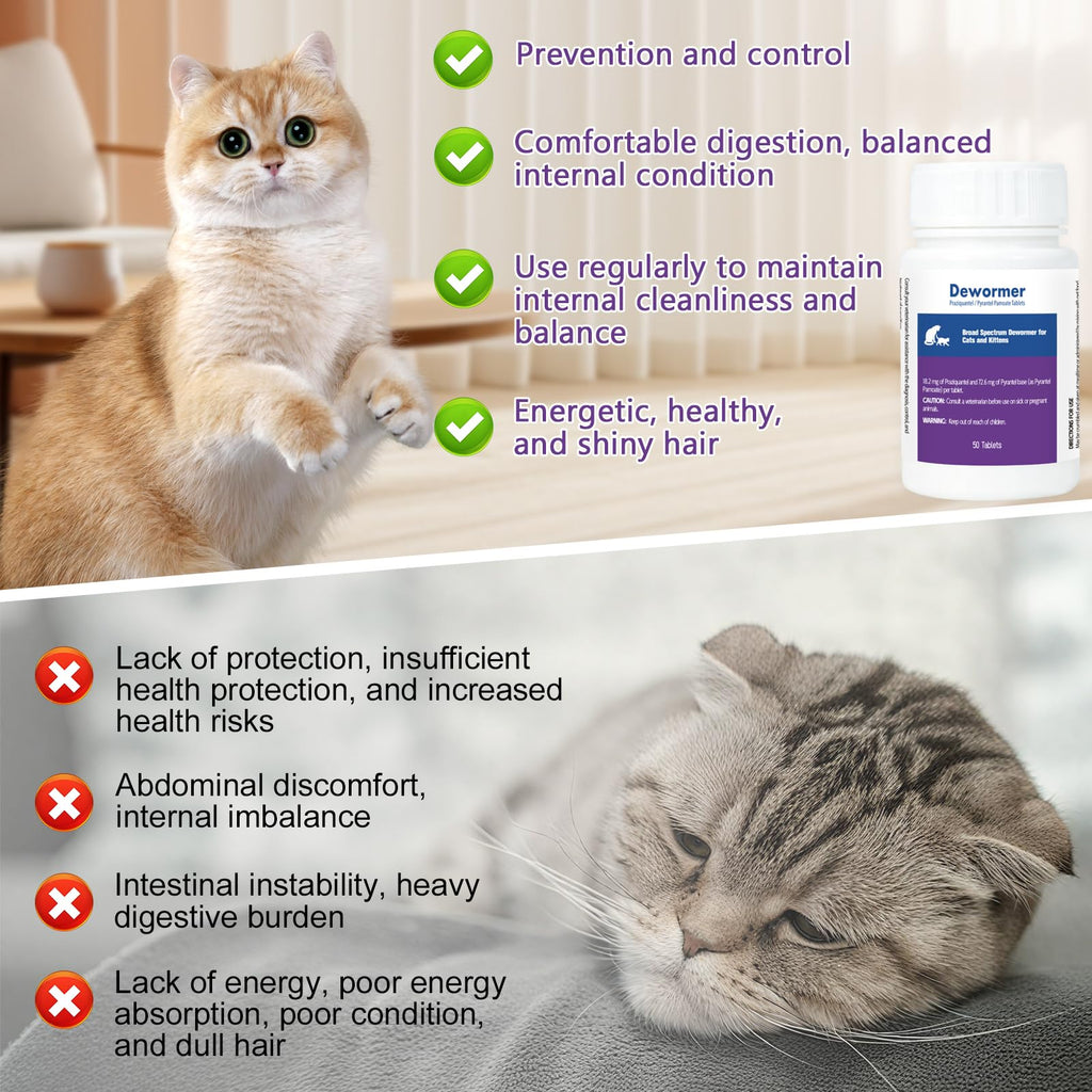 Broad-Spectrum Dewormer, 50 Tablets S699754