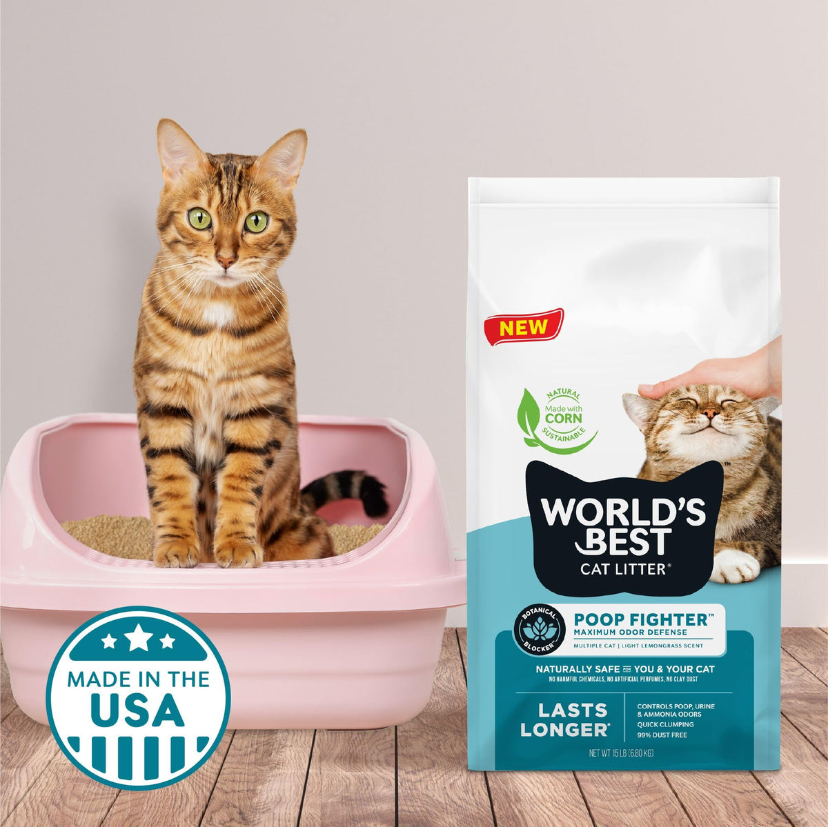 Cat Litter 15 lb Bag A95909