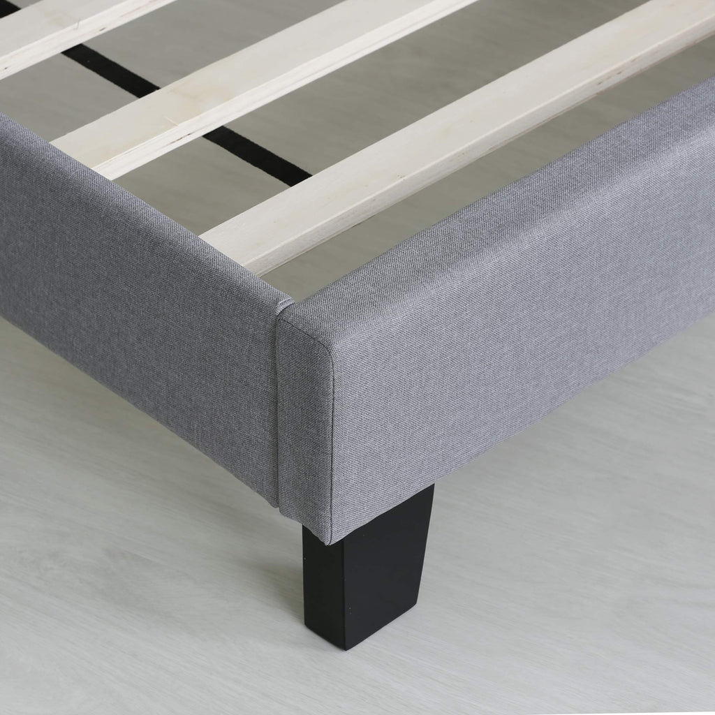 California King Upholstered Platform Bed Frame P18303