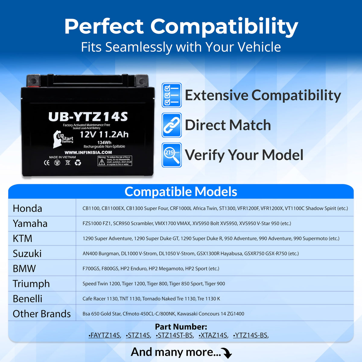 12V 11.2Ah Battery F31618