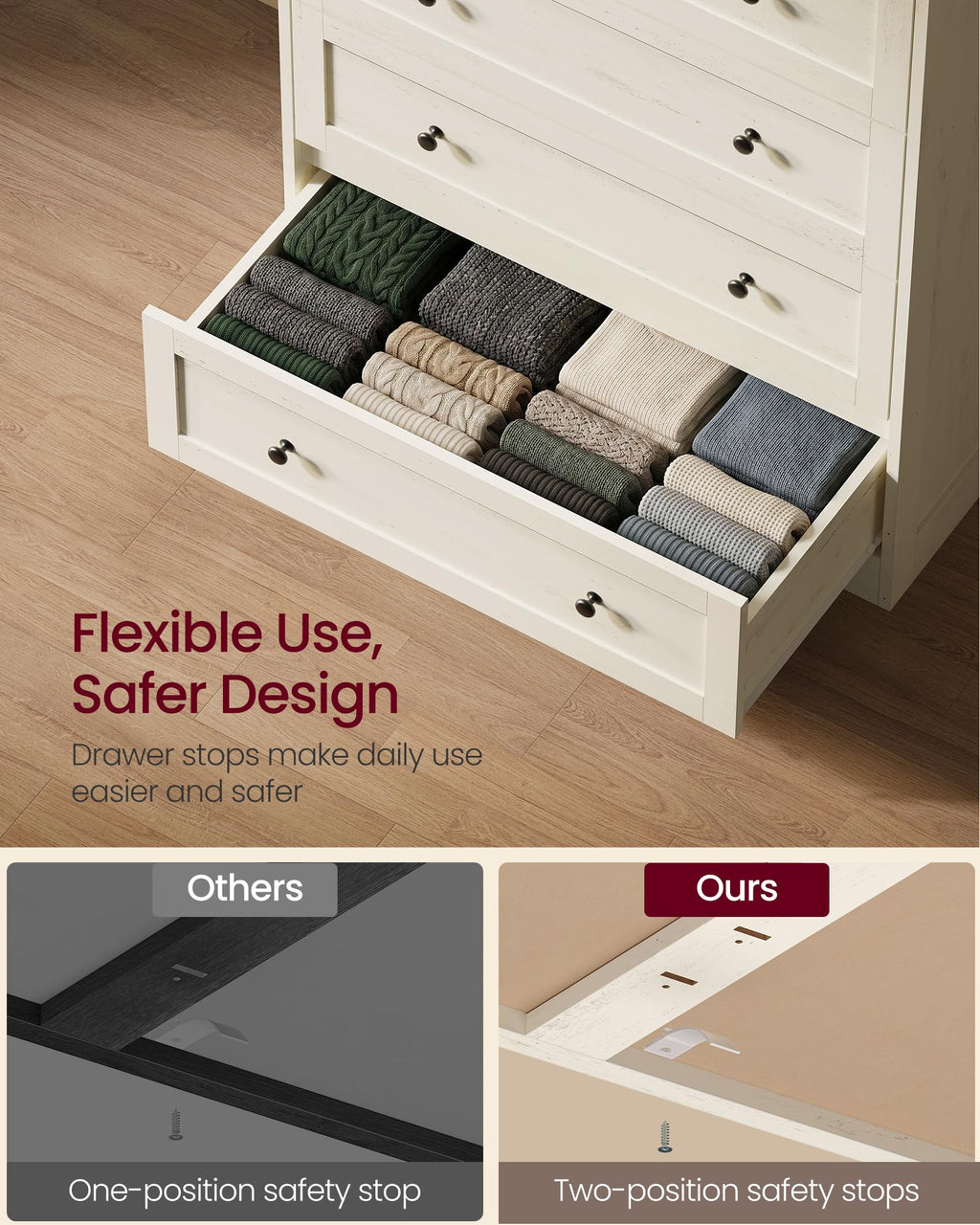 5 Drawer Dresser S213