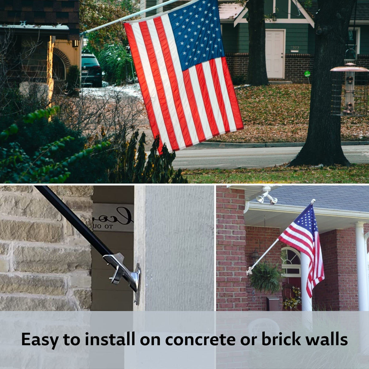 1 Inch Stainless Steel Flag Pole Holder P5221