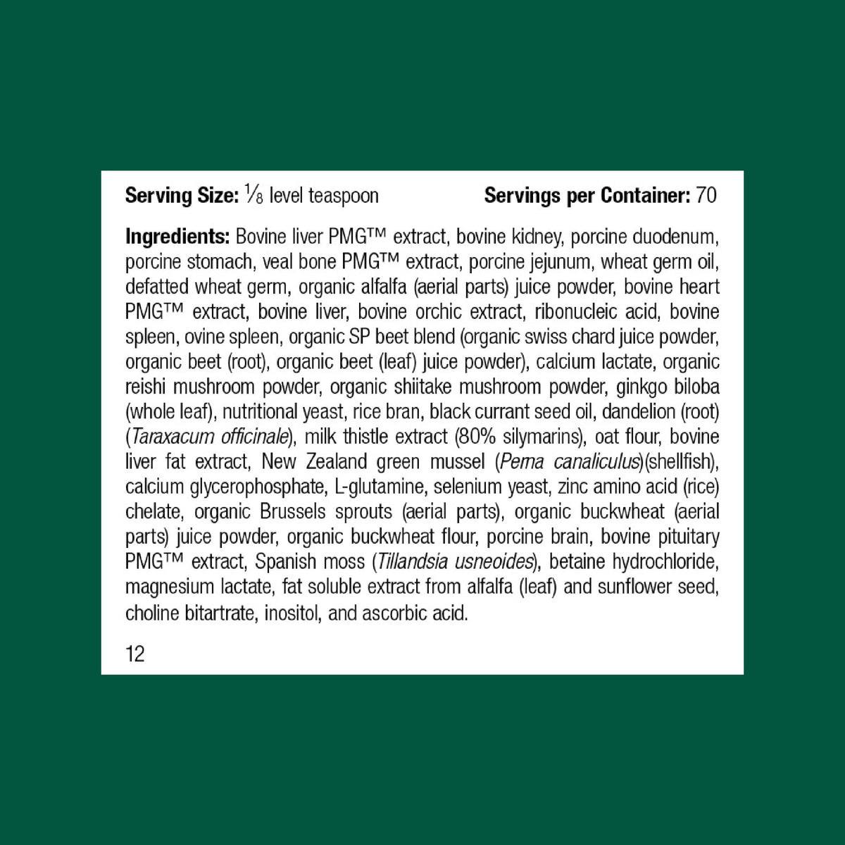 Canine Hepatic Support 30 g L306250
