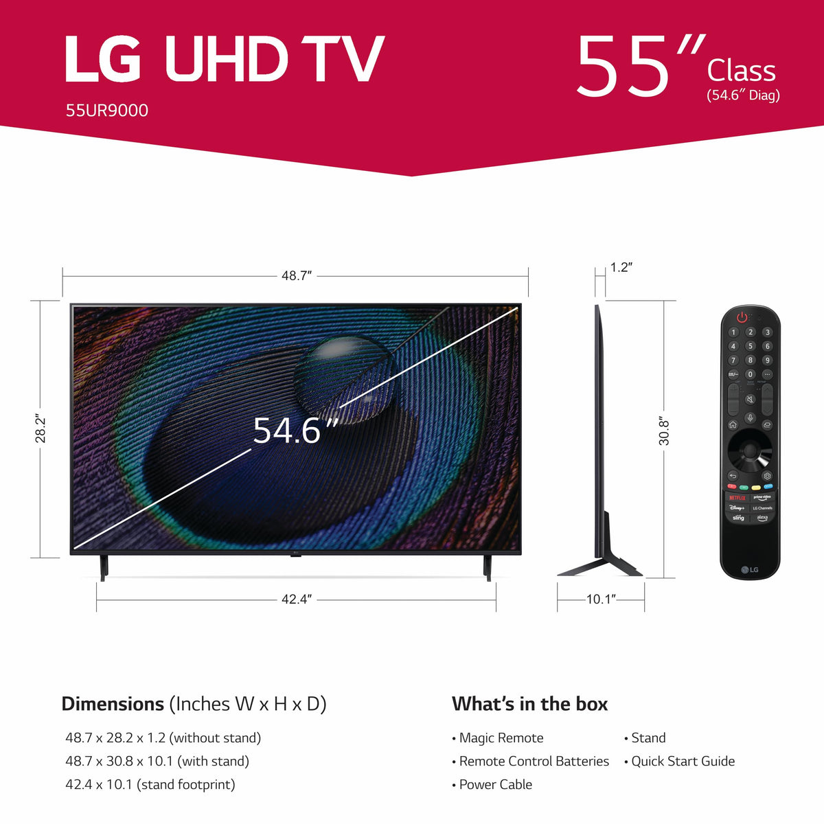 55-Inch 4K Smart TV X196
