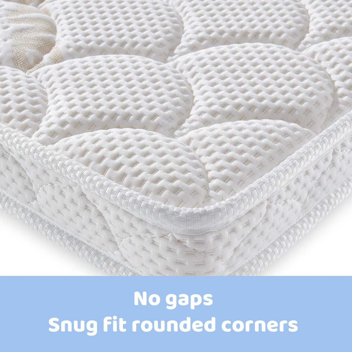 Mini Crib Mattress 38x24x4 Inch Dual Sided Firm Support Comfort Foam M584368