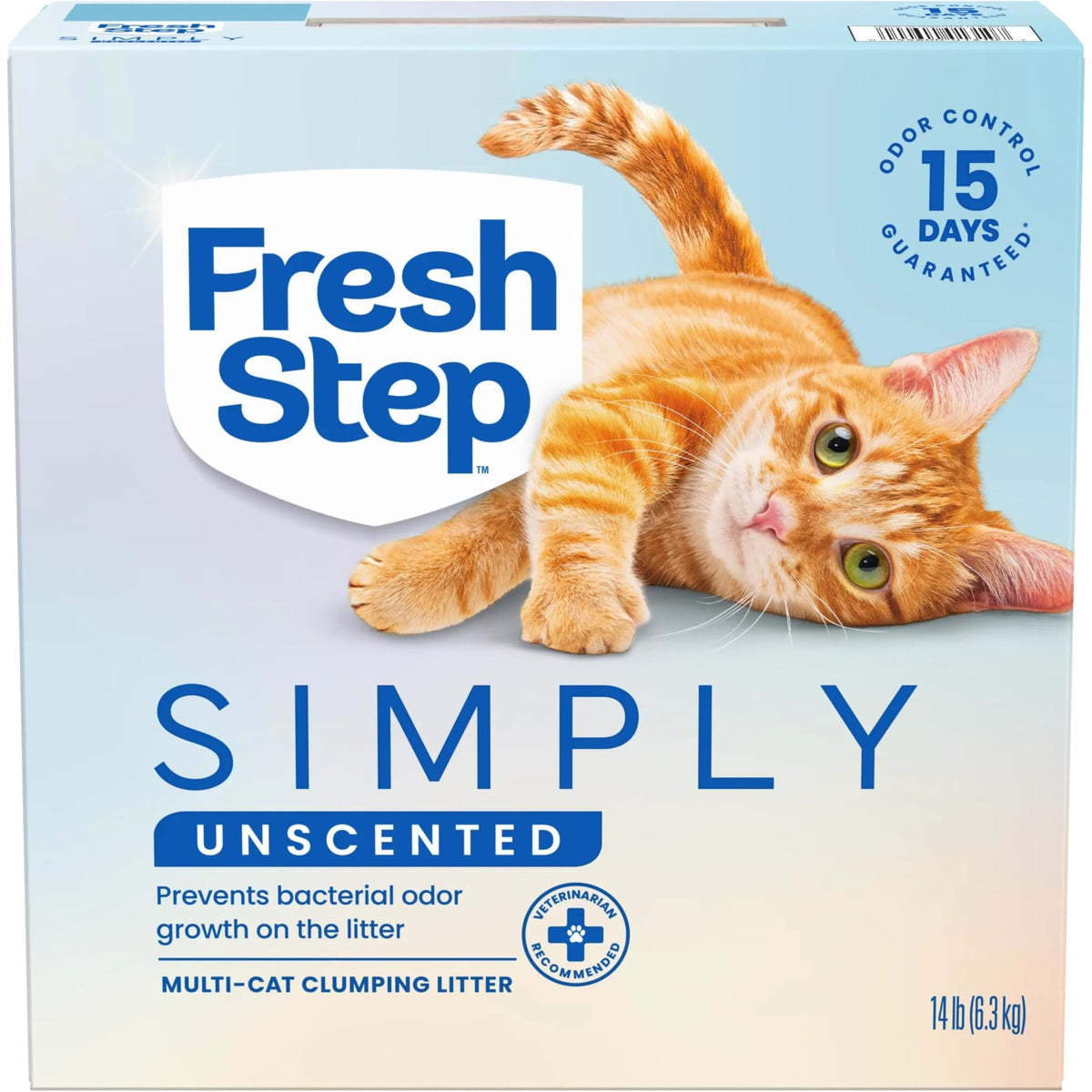 Unscented Clumping Cat Litter with Activated Charcoal, 14 lb C61245