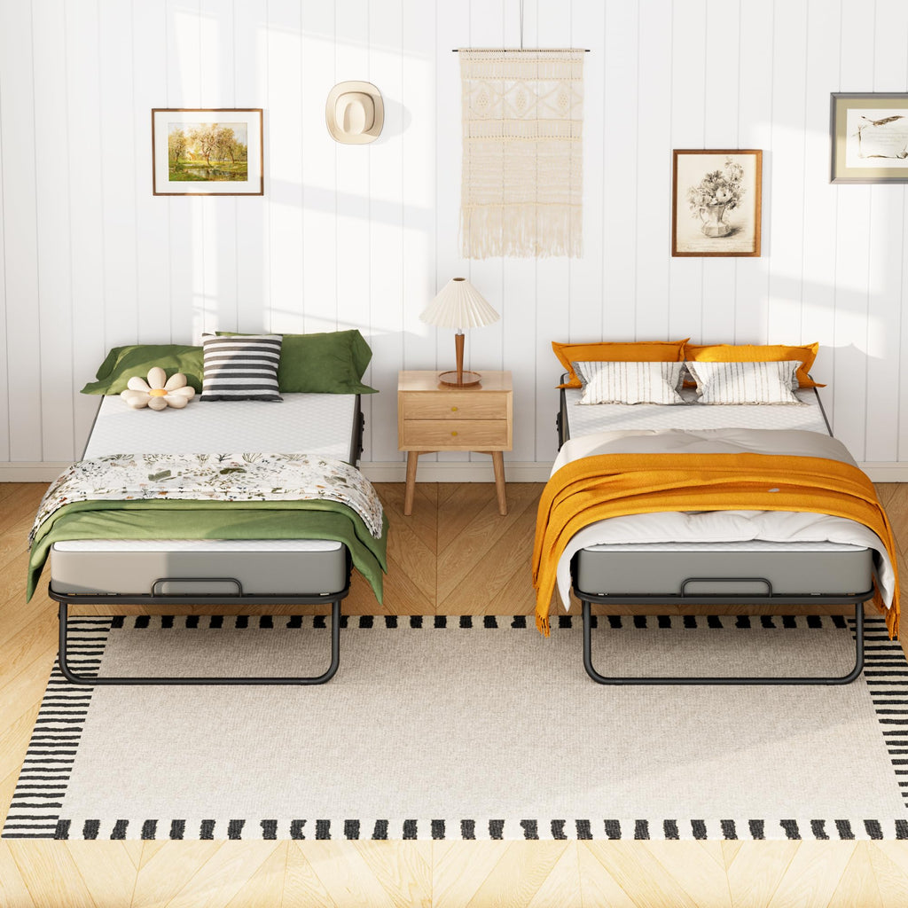 Folding Bed with 5" Memory Foam D230