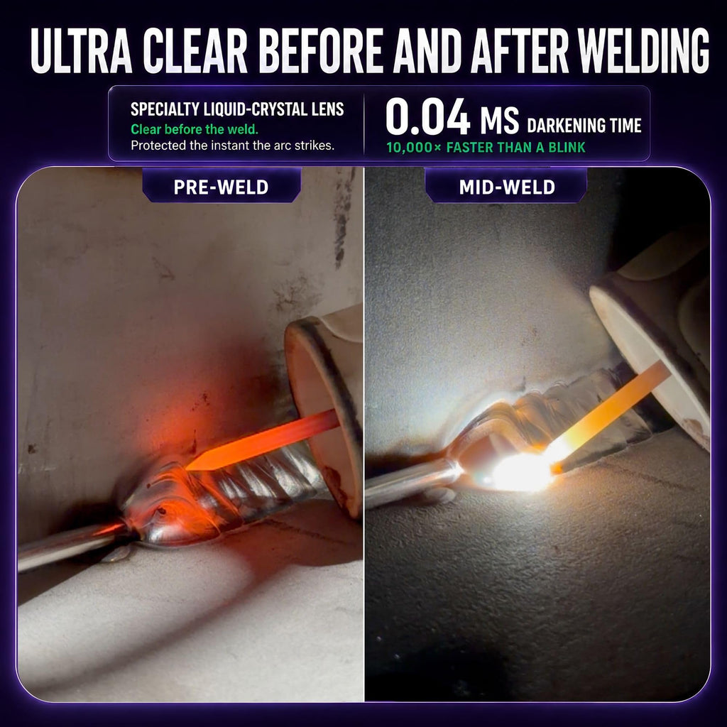 Blue Auto Darkening Welding Lens S375