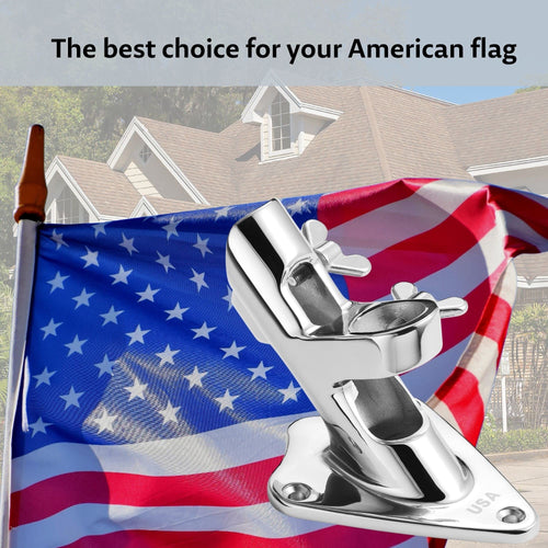 1 Inch Stainless Steel Flag Pole Holder P5221