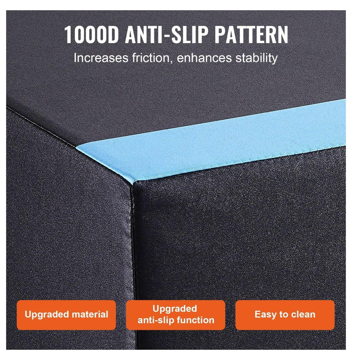20/18/16 Inch Black Anti-Slip Plyo Box D805
