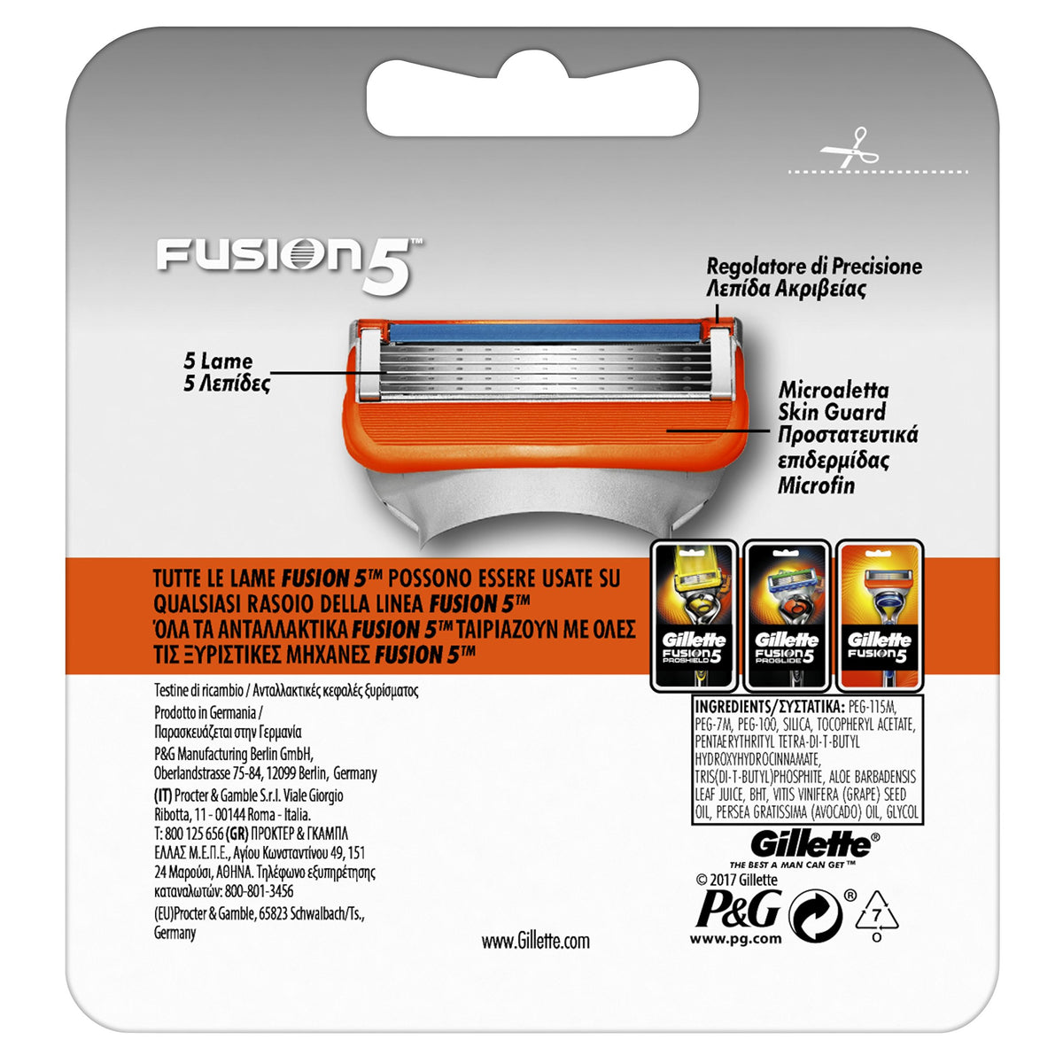 5 Blades Replacement S199110